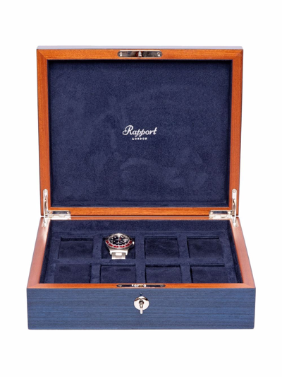 Shop Rapport Heritage Watch Box In Blue
