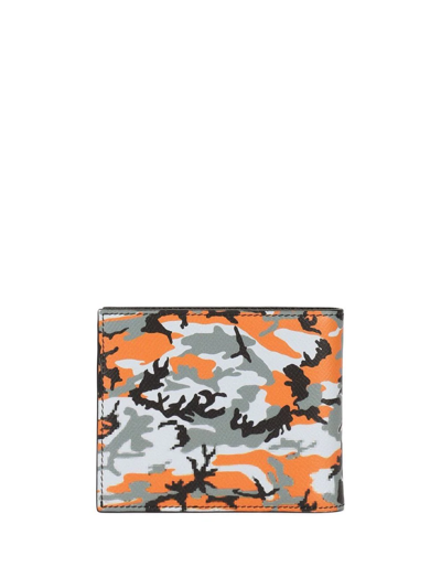 Shop Dolce & Gabbana Camouflage-print Bi-fold Wallet In Black