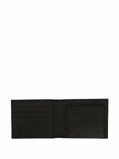 Shop Dolce & Gabbana Camouflage-print Bi-fold Wallet In Black