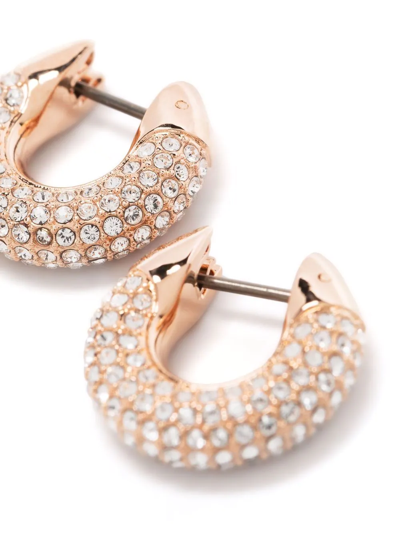 Swarovski Dextera Hoop Earrings In Gold