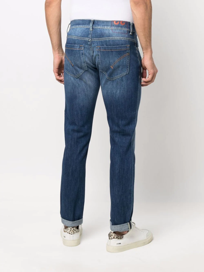 Shop Dondup Mid-rise Skinny Jeans In Blue