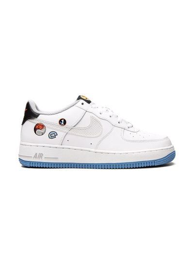 Nike Air Force 1 "sticker" Sneakers In White