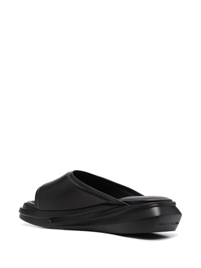 Shop Alyx Chunky Open-toe Slides In Black