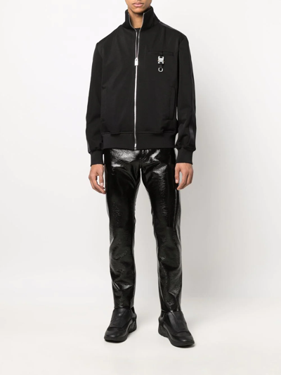 Courrèges High-shine Skinny Trousers In Black