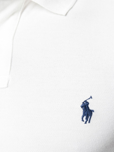 Shop Polo Ralph Lauren Polo Slim-fit In White
