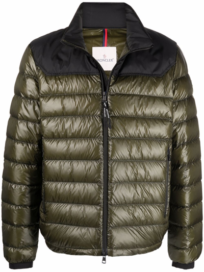 Shop Moncler Silvere In Green