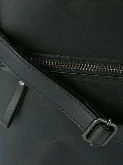 Shop Marsèll Front Zip Backpack - Black