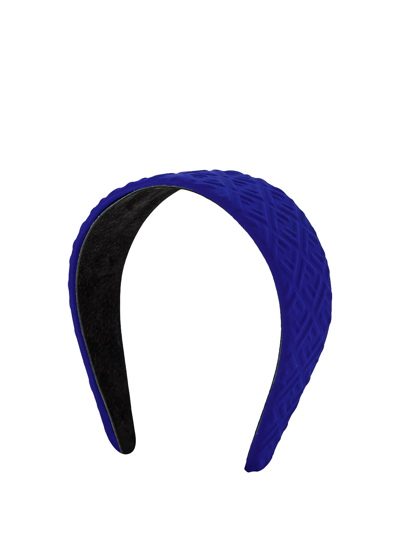 Shop Fendi Kids Blue Hair Circlet For Girls