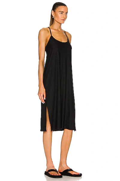 Shop Beyond Yoga Midi Sleep Dress In Darkest Night