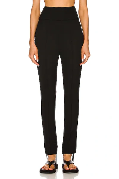 Shop Loulou Studio Pinzon High Waisted Pant In Black