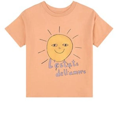 Shop The Campamento Orange Sun T-shirt