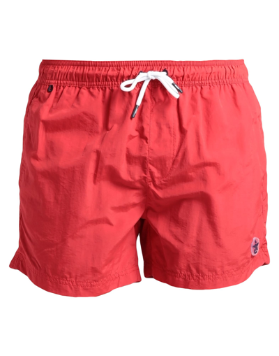 Shop Dooa Man Swim Trunks Red Size Xxl Nylon
