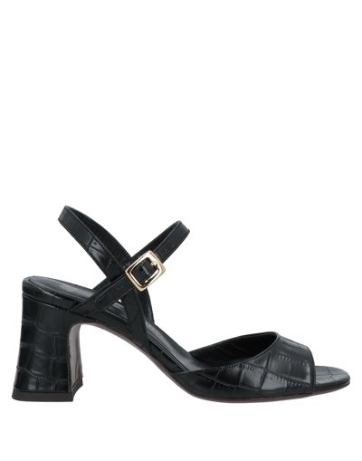 Shop Fiorifrancesi Woman Sandals Black Size 7 Soft Leather