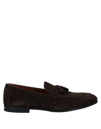 Shop Doucal's Man Loafers Dark Brown Size 12 Soft Leather