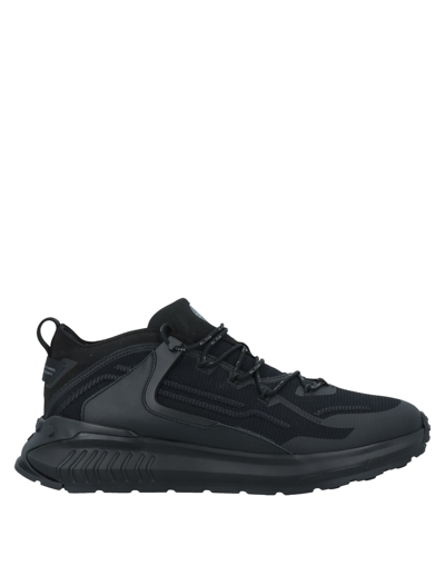 Shop Tod's No Code Tod's No_code Man Sneakers Black Size 6 Textile Fibers