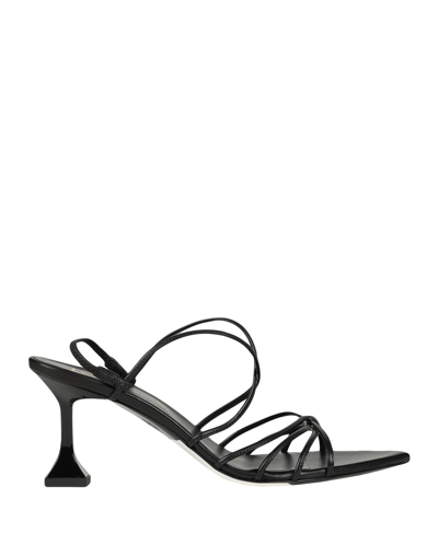 Shop Giampaolo Viozzi Sandal Woman Sandals Black Size 10 Soft Leather