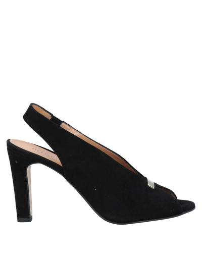 Shop Minelli Woman Sandals Black Size 6 Soft Leather