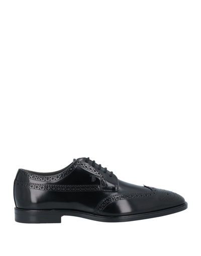 Tod's Lace-up Shoes In Black