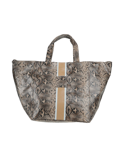 Shop Mia Bag Woman Handbag Beige Size - Polyurethane