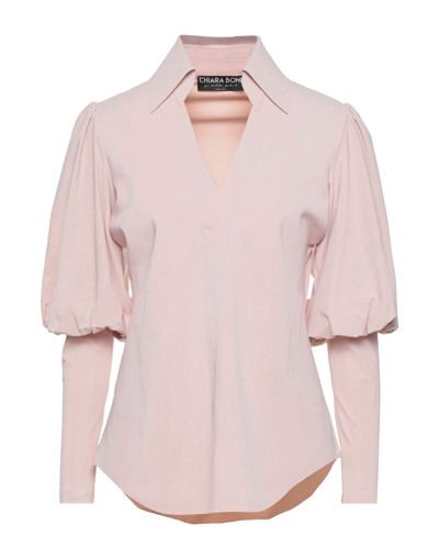 Shop Chiara Boni La Petite Robe Blouses In Light Pink