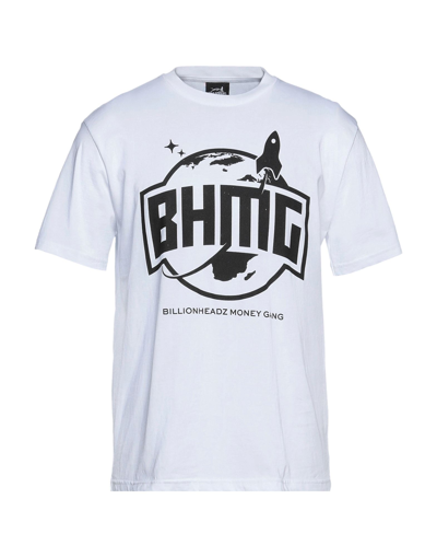 Shop Bhmg Man T-shirt White Size Xl Cotton