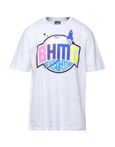 Shop Bhmg Man T-shirt White Size L Cotton