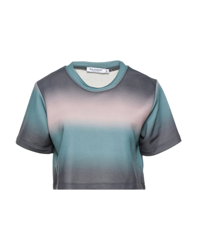 Shop Bolongaro Trevor Woman T-shirt Deep Jade Size L Cotton, Polyester In Green