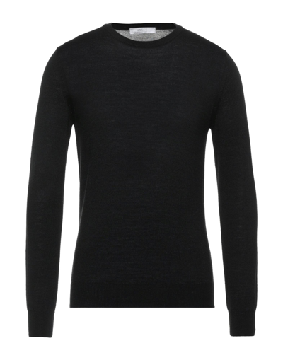 Shop Vneck Man Sweater Black Size 36 Virgin Wool, Polyacrylic