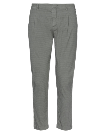 Shop Yan Simmon Man Pants Military Green Size 34 Cotton, Polyester, Elastane