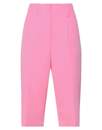 Shop Solotre Woman Pants Pink Size M Polyester, Elastane