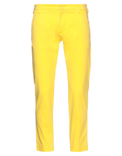 Shop Entre Amis Pants In Yellow