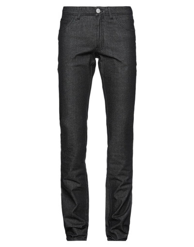 Shop Brioni Man Jeans Black Size 35 Cotton