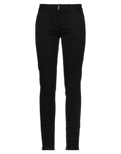 Shop Givenchy Woman Denim Pants Black Size 30 Cotton, Elastane