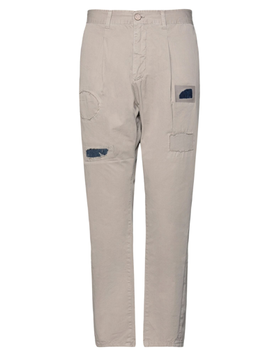 Shop Daniel Ray Man Pants Beige Size 30 Cotton
