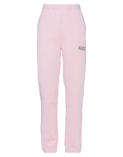Shop Ganni Pants In Pink