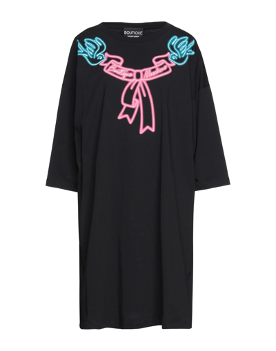 Shop Boutique Moschino Woman Midi Dress Black Size 6 Cotton