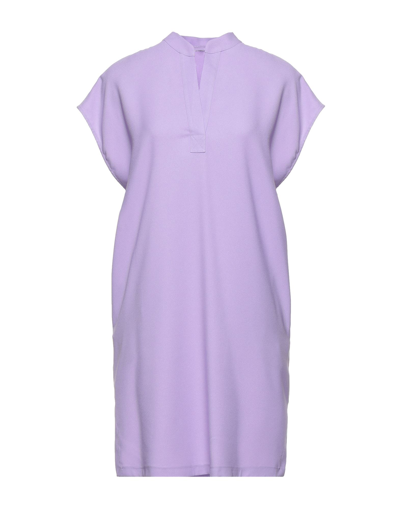 Shop Paul & Joe Woman Mini Dress Light Purple Size 2 Polyester