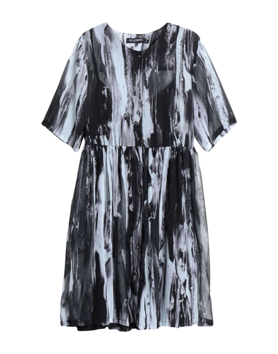 Shop Bolongaro Trevor Woman Mini Dress Steel Grey Size L Polyester