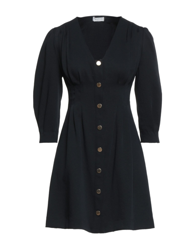 Sandro Short Dresses In Dark Blue