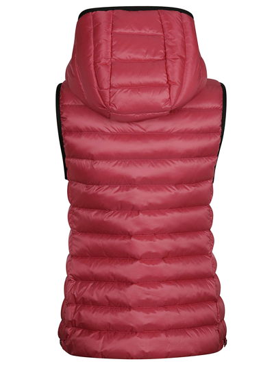 Shop Moncler Glyco Vest In Red