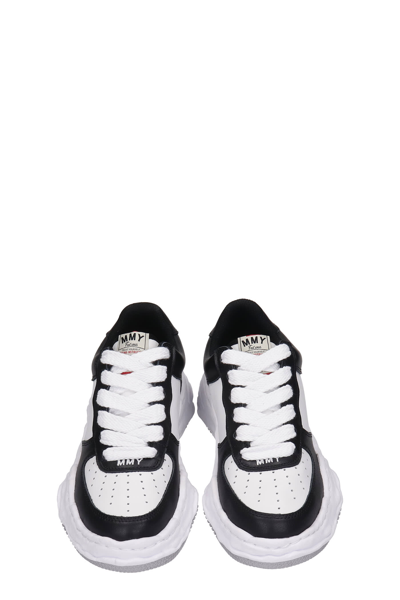 Shop Miharayasuhiro Wayne Sneakers In White Rubber/plasic