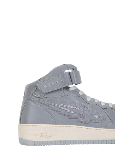 Shop Enterprise Japan Rocket Mid Sneakers In Grigio