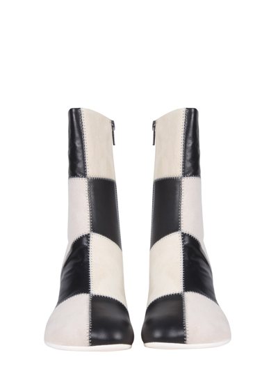 Shop Mm6 Maison Margiela 6 Heel Boots In Bianco