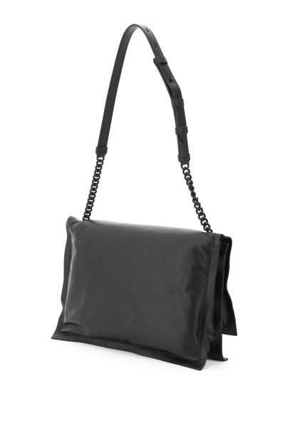 Shop Ferragamo Viva Bow Padded Bag In Nero (black)
