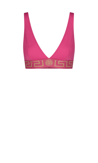 Shop Versace Swimwear In Pink