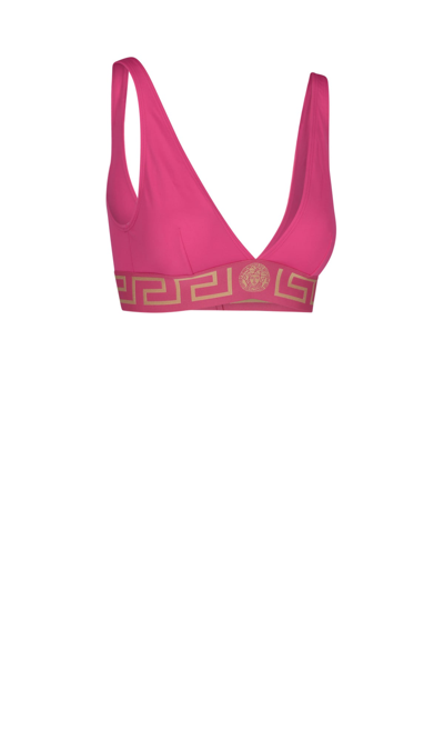 Shop Versace Swimwear In Pink