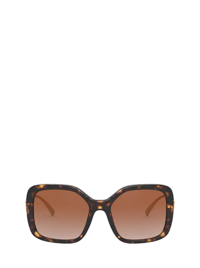 Shop Versace Ve4375 Havana Sunglasses