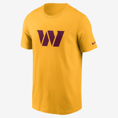 Shop Nike Men's Logo Essential (nfl Washington Commanders) T-shirt In Brown