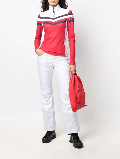 Rossignol Palmares Satin-finish Ski Trousers In White