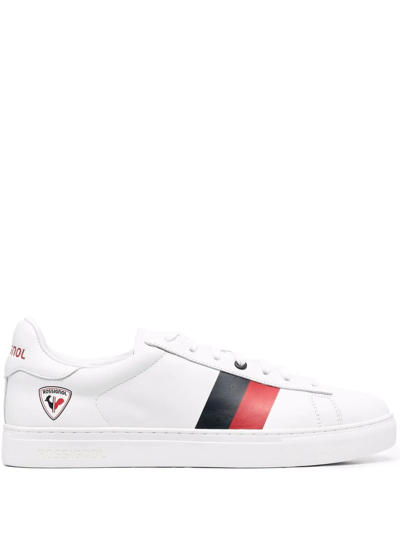 Shop Rossignol Alex Skin Stripe-detail Sneakers In White
